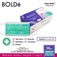 BOLDe Surgical Medis Masker 3 Ply isi 50 (Masker Medis)