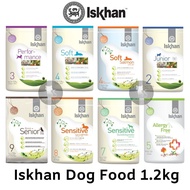 Iskhan Dog Food 1.2kg - Soft / Sensitive Salmon / Performance / Allergy Care / Duck (For Adult, Juni