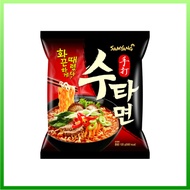 Lot of 5 packs of Samyang Sutah Spicy Beef Noodles 120G