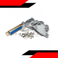DB25 RS232 Parallel Female Connector 25-Pin D-Sub Solder Type DB25 Female Solder Cup Connector with