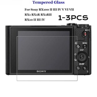 3PCS 9H HD Glass Tempered Film camera LCD For Sony RX1R RX100 RX10 VII VI V IV III II RX1R2 RX100M7 