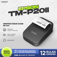 Mini Portable Printer Epson TM-P20II Cetak Kertas Thermal 58mm Bluetooth NFC