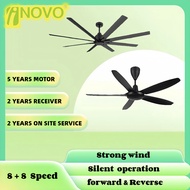 INOVO ceiling fan Household ceiling fan Living room ceiling fan Strong wind ceiling fan