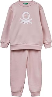 Boys Comp(Maglia+Pant) 3j68gk00s Trousers, Pink, 1 Year