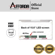 Asus X55C X55V X552 X551 X551C X551M N52 N52J N52S N53 N53S N56 N56V 15.6 40PINS Laptop LCD LED Scre