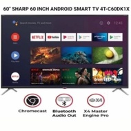 SHARP TV LED 60INCH 4T-60DK1X ANDROID TV 4K