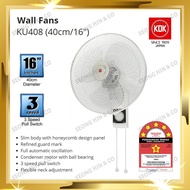 KDK Wall Fan 16" KU408 / Kipas Dinding