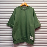 < OPMM >-[Jil Sander] Short Sleeve Plain Sweatshirt