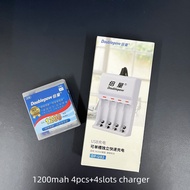 100% ORIGINAL Doublepow AA 3300mAh/1200mAh NiMH Rechargeable Battery with 1200 Cycle