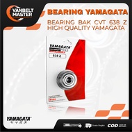 Yamagata Bearing Laher Lahar Kuningan Bak CVT Mio Smile Sporty Soul Fino Nouvo 110 Carburetor 638Z 6