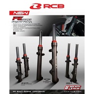 2024 NEW ITEM RCB RACING FE FORK ADJUSTABLE 26MM BLACK FRONT RS150 Y16ZR Y15ZR V1 V2 & LC135 V1-V7