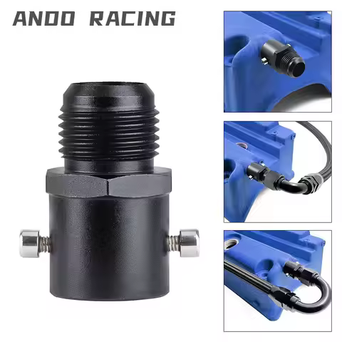 19mm AN10 Vent Outlet For K-swap Honda Civic Acura Rsx Tsx K20 K24 2.0L/2.4L Aluminium Breather Fitt