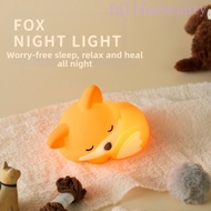 FALLFORBEAUTY Silicone Night Light, 3 Level Brightness 20min Timer Little Cartoon Night Light, Dimma