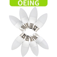 OEING 3W LED Candle Light Bulb E14 E27 E12 B22 B15 220V 2835 SMD Chandelier Light Bulb Household Lig