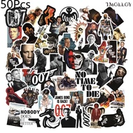 [T] 007 Stickers James Bond 50Pcs/set Classic Action Movies Waterproof