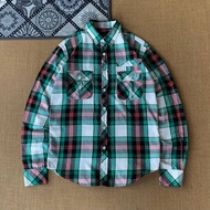 KEMEJA Zara Man Flannel Shirt size M (like new) 100% Original 150426O O O