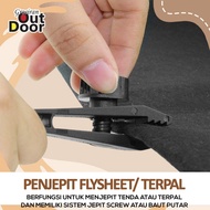 penjepit Tenda flysheet Terpal Thumb Screw Tarpaulin Clips 10 PCS