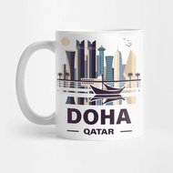 Doha Qatar Arabia Peninsula - Doha Tea Mug