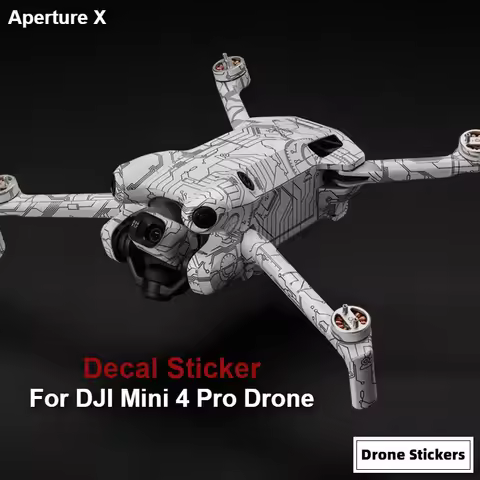 Voor Dji Mini 4 Pro Sticker Skin Camera Drone Sticker Vinyl Wrap Anti-Kras Film Beschermer Jas Mini4