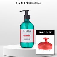 [GRAFEN] Remover Shampoo 500ml + [Free Gift] Edge Finger Red [99% Natural Menthol Ingredient, 20 typ