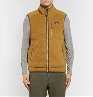 Patagonia Men's Retro Pile Fleece Vest 巴塔哥尼亞復古經典保暖抓絨馬甲背心外套