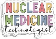HOSALA (3Pcs/Pack) Nuclear Medicine Technologist Sticker CT Scan Tech Sticker X-ray Tech Sticker Fun