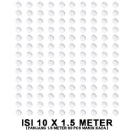 Eelic Tmm-P1.5Mb 14Mm Contents 10 Pcs Crystal Bead Curtain Decorations 1.5 Meters Long (80 Pcs)