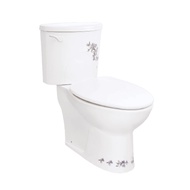[特價]和成 HCG 彩繪系列 兩件式馬桶 一段沖水 CS4396AL