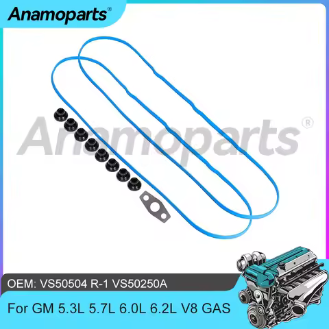 Engine Parts Valve Cover Gasket Set For Chevrolet Camaro GMC Savana Cadillac CTS Hummer Pontiac 4.8 