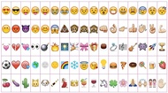 CHAINSHOP A4 Cinematic SIGN for LIGHTBOX Color Emoji, Glyphs Card,A Set (emoji's only)