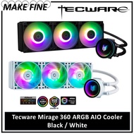 Tecware Mirage 360 ARGB AIO CPU Cooler Black / White