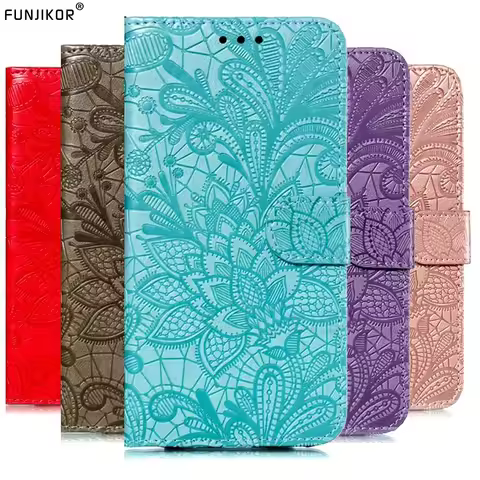 Floral Book Flip Leather Case For LG G8 V40 ThinQ K50S K40S K30 2019 K31 K41S K51S K61 K42 K52 Q60 K
