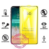 Vivo V9/Vivo Y81 Tempered Glass 9D Clear Full HD