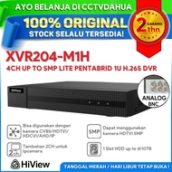 HIVIEW XVR204-M1H 4CH UP TO 5MP LITE PENTABRID 1U H.265 DVR