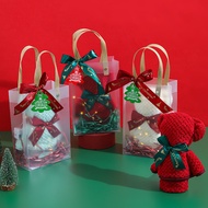 Christmas Coral Fleece Bear Towel Hand Gift Creative Shape Gift Box Partner Gift for Staff Annual Meeting Christmas Gift
