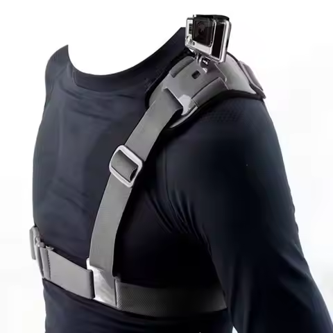 New Action Camera Stand Chest Harness Holder Shoulder Strap Mount Belt For Gopro Hero 10 9 8 7 6 5 D