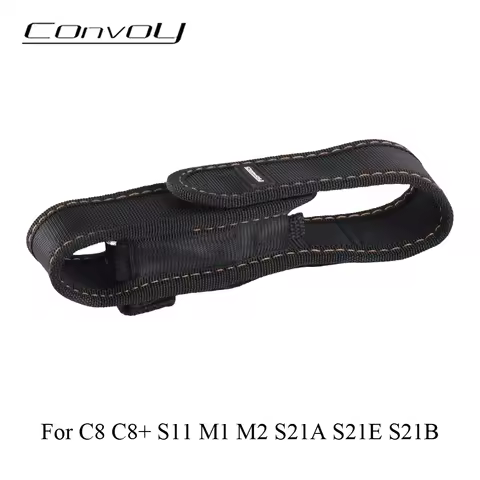 Convoy Holster for C8 C8+ S11 M1 M2 M21A S21A S21B S21E Flashlight Torch Pouch Carry Case Duty Belt 