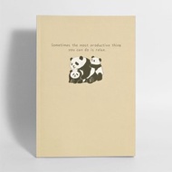 動物插畫筆記本 | 大貓熊家族 the most productive thing