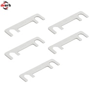 [DRHT] 5PCS Car Fuse Flat Type 32V Fork Bolt Battery Fuse Car Bracket 30A-100A Fuse