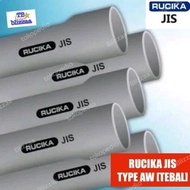 Asli Pipa PVC Rucika JIS 3/4" inch Per Batang 4 Meter Paralon Rucika