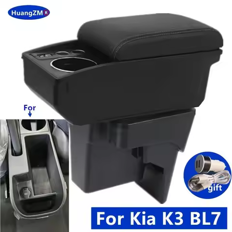For Kia K3 BL7 2023 2024 2025 Armrest box Storage box Dedicated Retrofit Interior Car Accessories