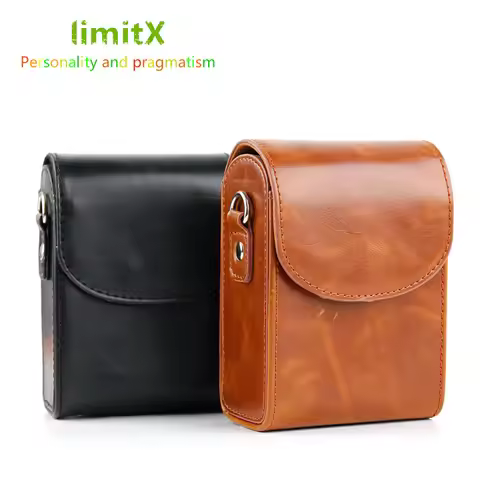 PU Leather Case Camera Bag For Canon Powershot G9x G7x Mark II III SX740 SX730 SX720 SX710 SX700 Fuj