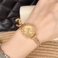 TT/Tianta Style Round Snake Pattern Belt Two-Needle Roman Face Female Feel Simple Bracelet Ladies Wa