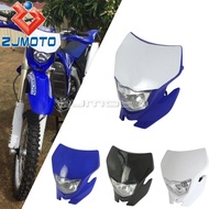 Motocross Headlight For Yamaha WR250R WR250X WR250F WR450F YZ TTR Enduro Supermoto Dirt Bike H4 Head