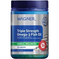 Wagner Triple Strength Omega-3 Fish Oil 150 Capsules | EXP DATE : 03/2027