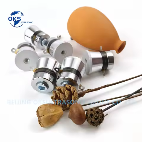 40KHZ PZT4 Piezoelectric Sensor 60W Ultrasonic Transducer