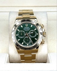 Rolex Daytona 116508 /綠面全金2021