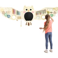Baotree Owl Activity Wall Busy Board Panels, Montessori Sensory Toys,
