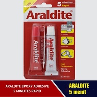 MERAH Araldite 5-Minute Red Epoxy Adhesive