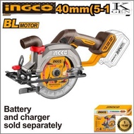 INGCO 20V LI-ION CIRCULAR SAW 140MM BLADE CSLI1402